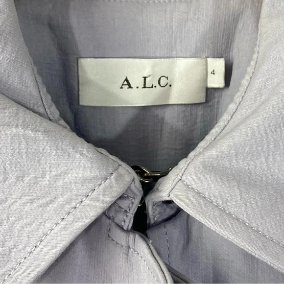 A.L.C. Bridges Coat in Lilac - Picture 5 of 7